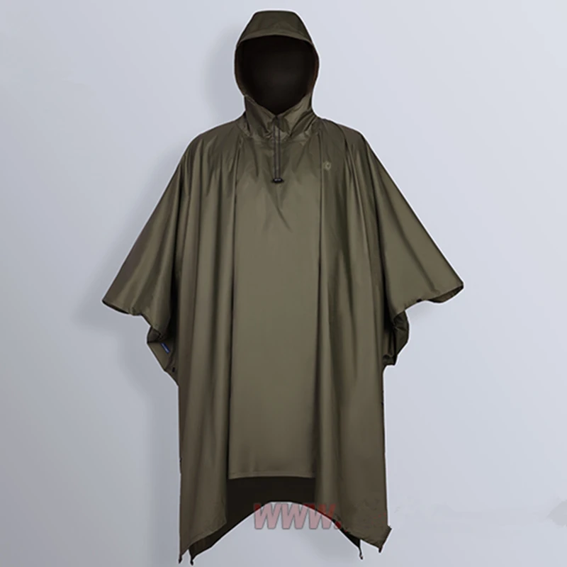Poncho plegable para almacenamiento compacto