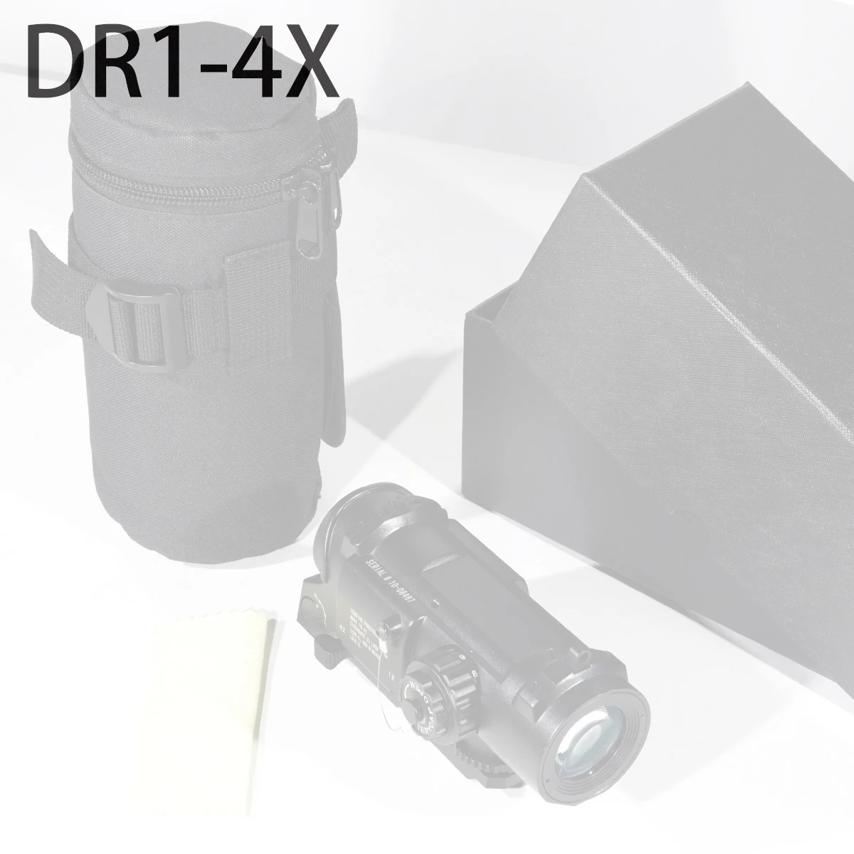 Linterna Óptica con Lupa 1x-4x y Anilla – Camping Táctica