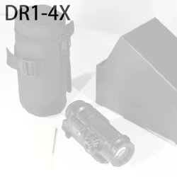 Linterna Óptica con Lupa 1x-4x y Anilla – Camping Táctica