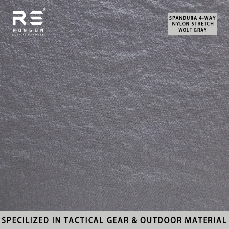 Tejido táctico elástico impermeable de secado rápido nylon-spandex - imagen 4