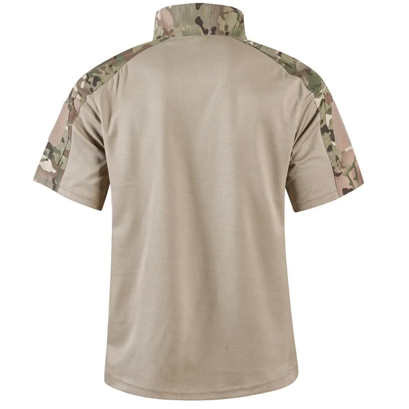 Camiseta táctica camuflaje secado rápido manga corta para hombre - imagen 2