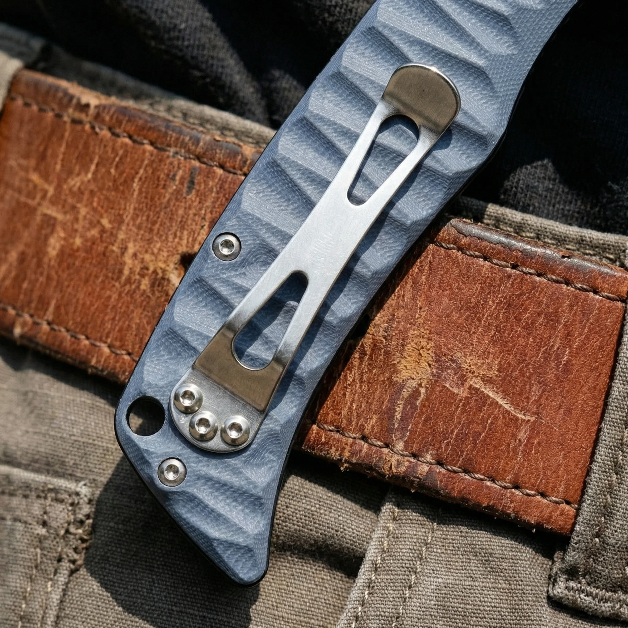 Cuchillo plegable exterior emergencia para senderismo y camping - imagen 4
