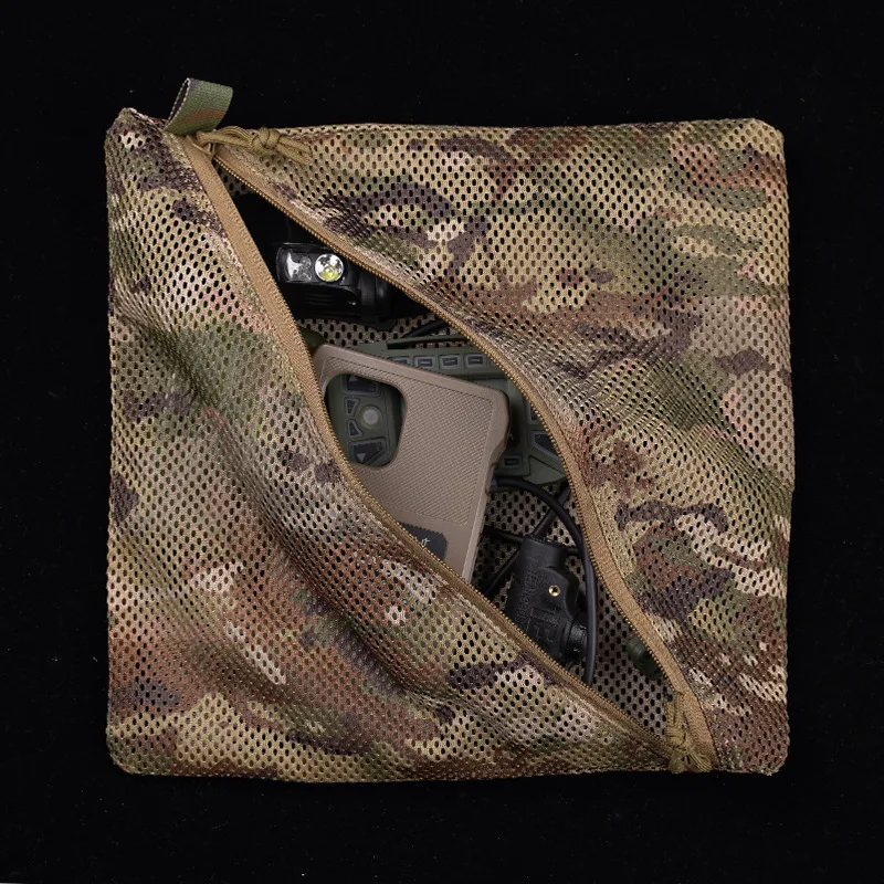 Bolsa táctica de malla secado rápido resistente para outdoor camping - imagen 4