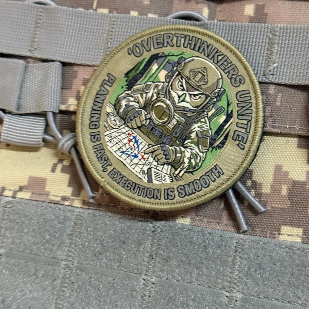 Parche Táctico Militar Búho con Velcro para Chaleco y Mochila - imagen 4