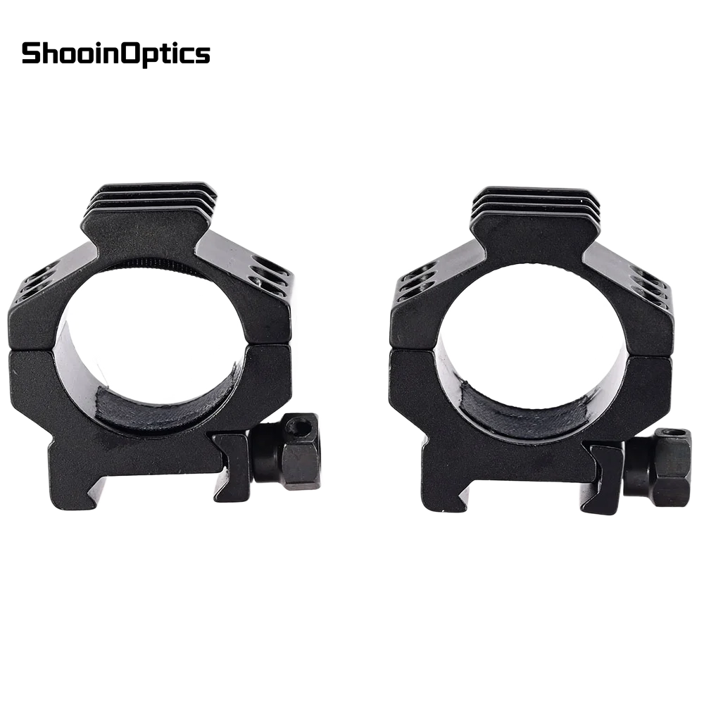 Shooin Optics anillas de montaje para mira en riel Picatinny aluminio - imagen 4