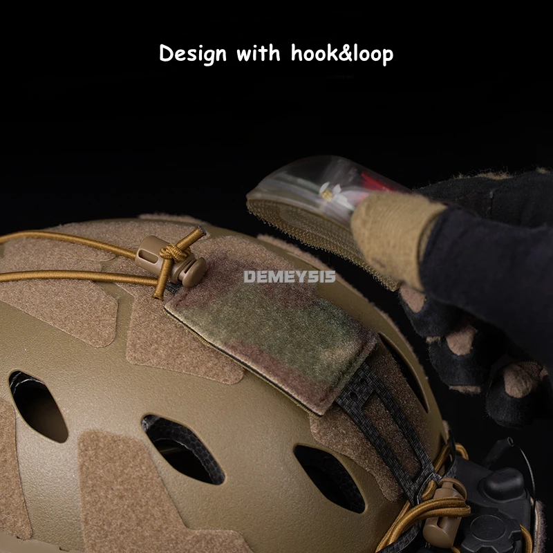 PVS31 estuche almacenamiento baterías visión nocturna retención casco - imagen 5
