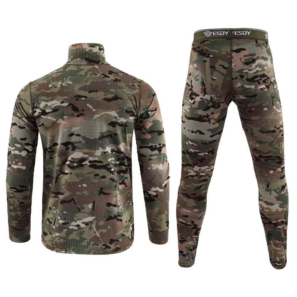 Ropa interior térmica camuflaje invierno hombre - táctica airelibre - imagen 3