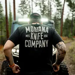 Camiseta táctica MKC STONEWASH unisex negra stonewash