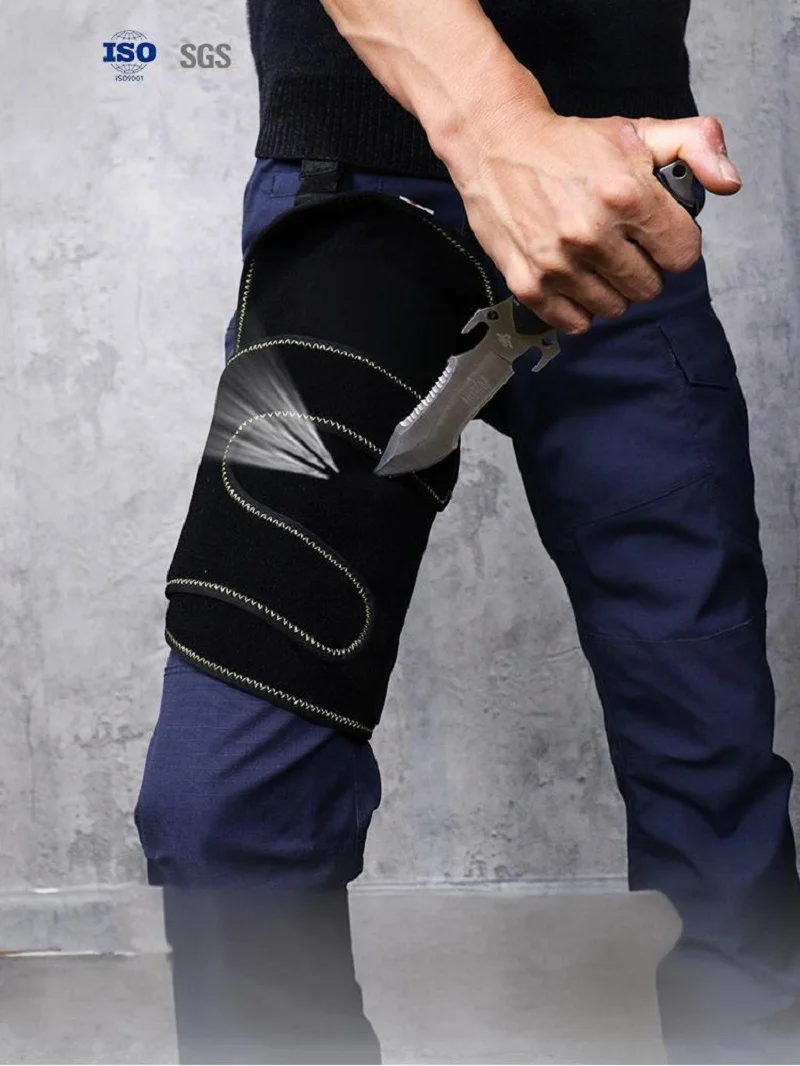 Protectores de piernas antipuñaladas para moto, muslos y pantorrillas - imagen 4