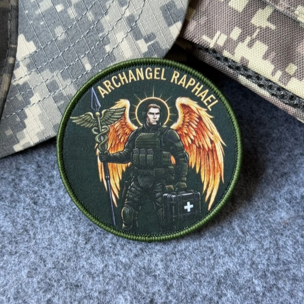 Parche táctico rescate Archangel Raphael, velcro gancho-bucle - imagen 5