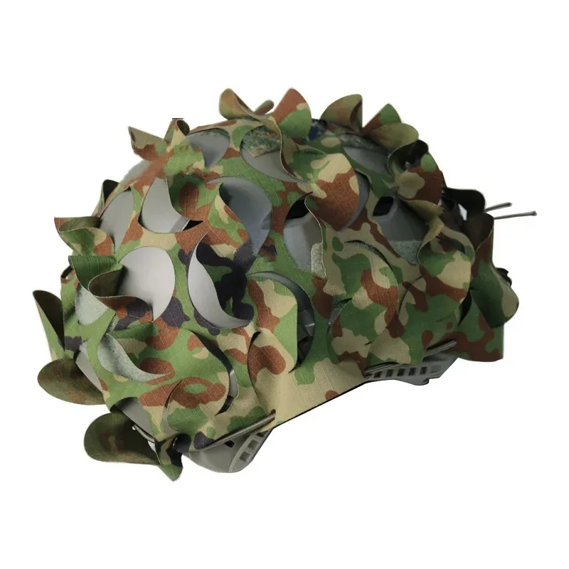 AOR2 A-TACS FG funda cubrecascos táctico 3D Flecktarn - imagen 5