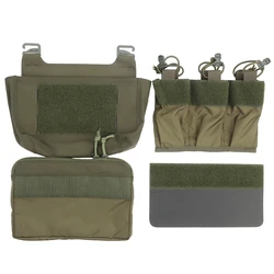 Porta Cargadores Triple Molle Frontal para Chalecos Tácticos