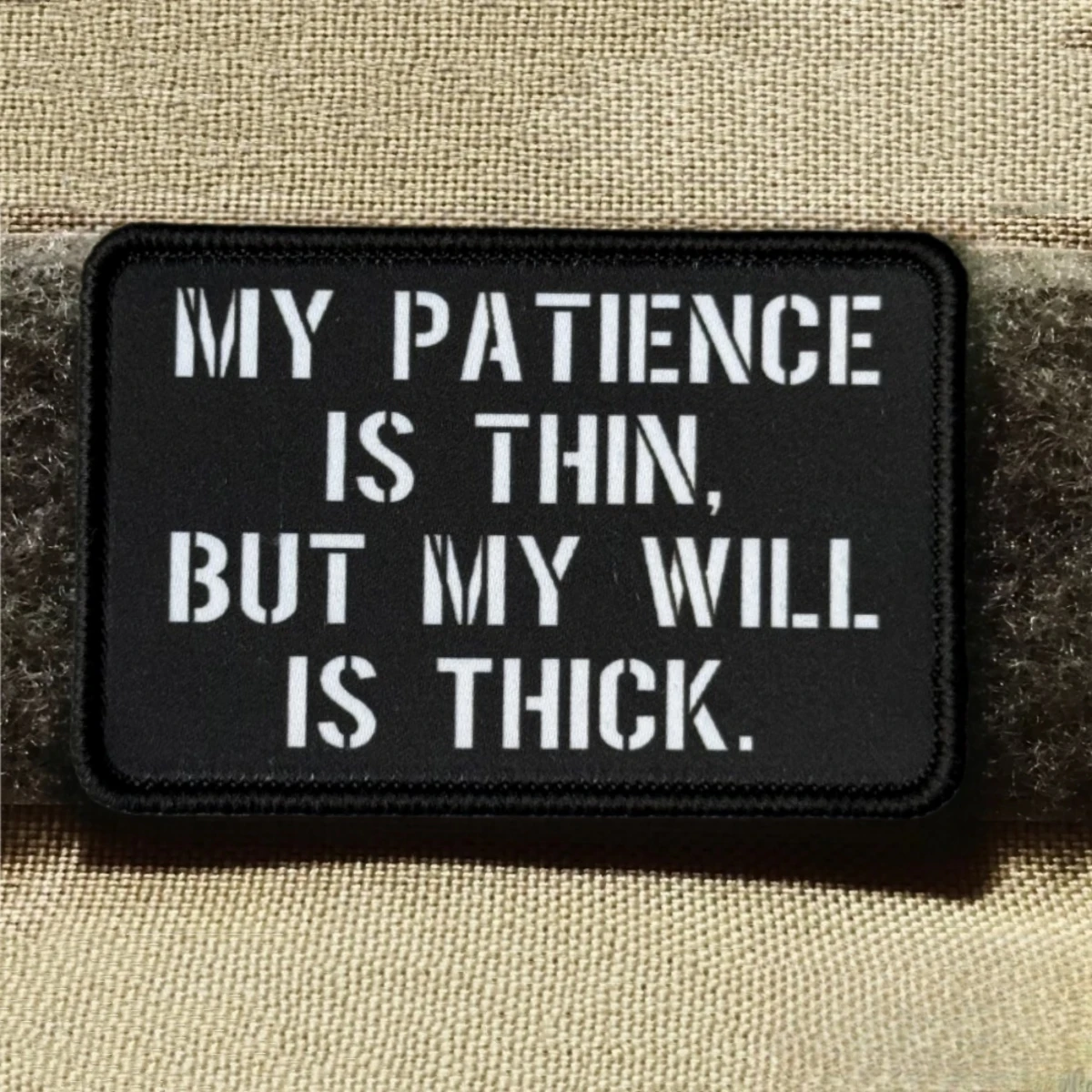 Parche táctico militar de moral, gancho y bucle para mochila y gorra - imagen 2