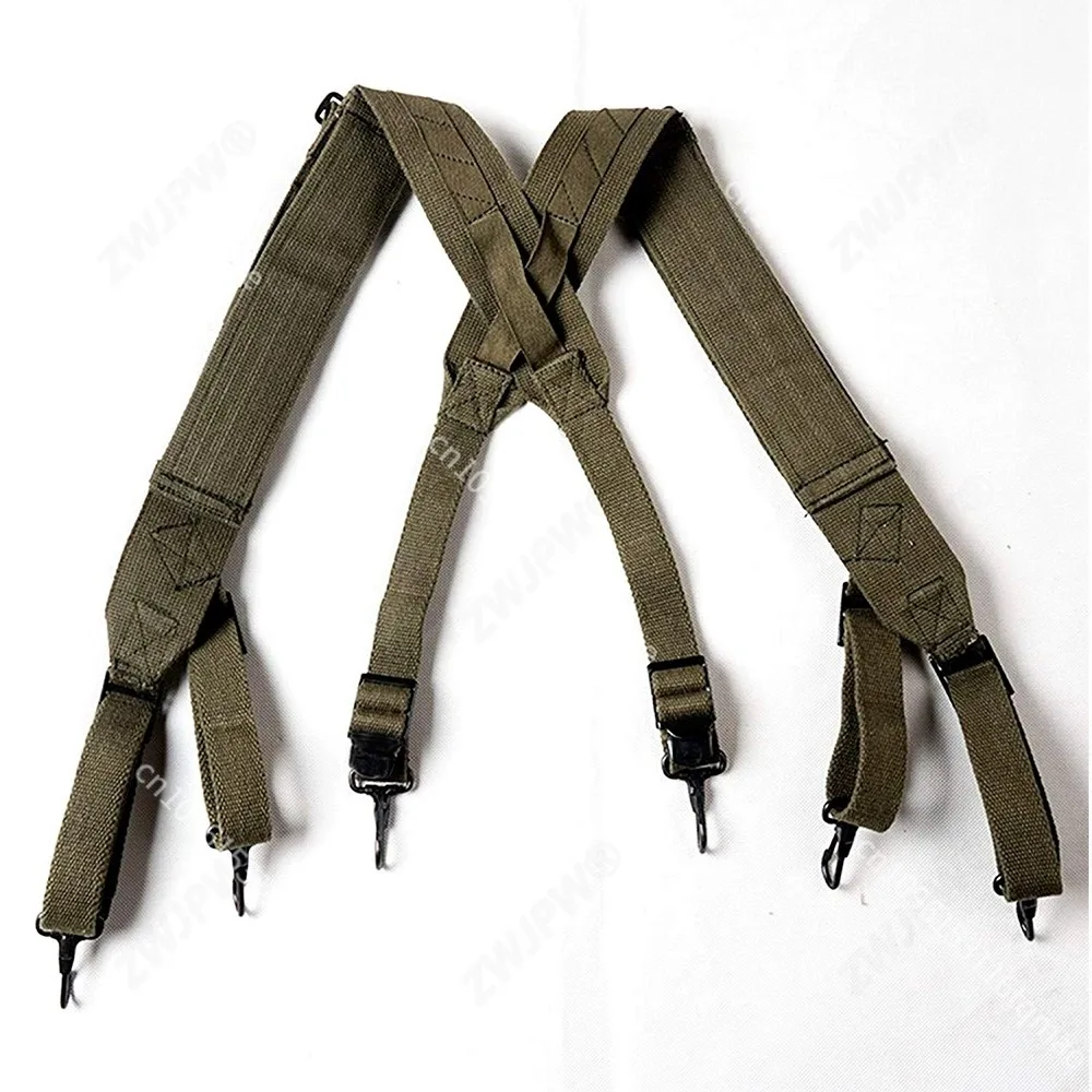 Correa táctica hombro M1945 replica WWII US verde OD X-type - imagen 2