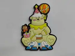 Imán de nevera personalizado de PVC 2D/3D para recuerdo turístico
