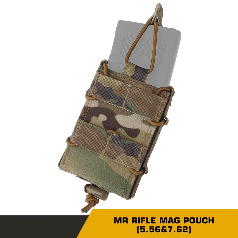 Porta-cargadores MOLLE táctico con bolsillo para herramientas - imagen 5