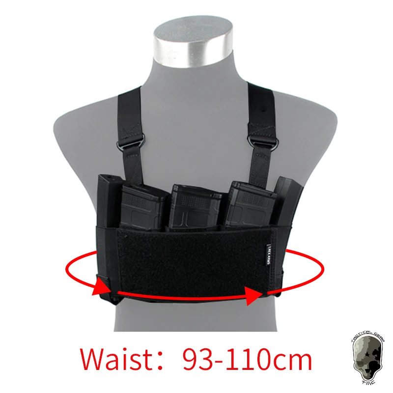 Chaleco táctico TMC RD ligero con bolsa para cargadores airsoft - imagen 3