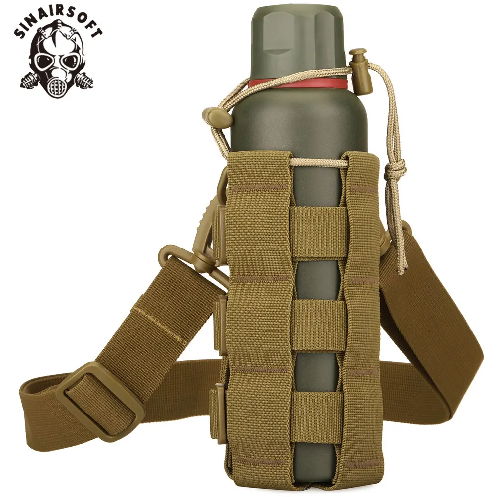 Funda cantimplora MOLLE táctica para senderismo y aire libre - imagen 3