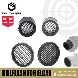 Killflash reductor de flash para miras óptica – aluminio CNC ligero