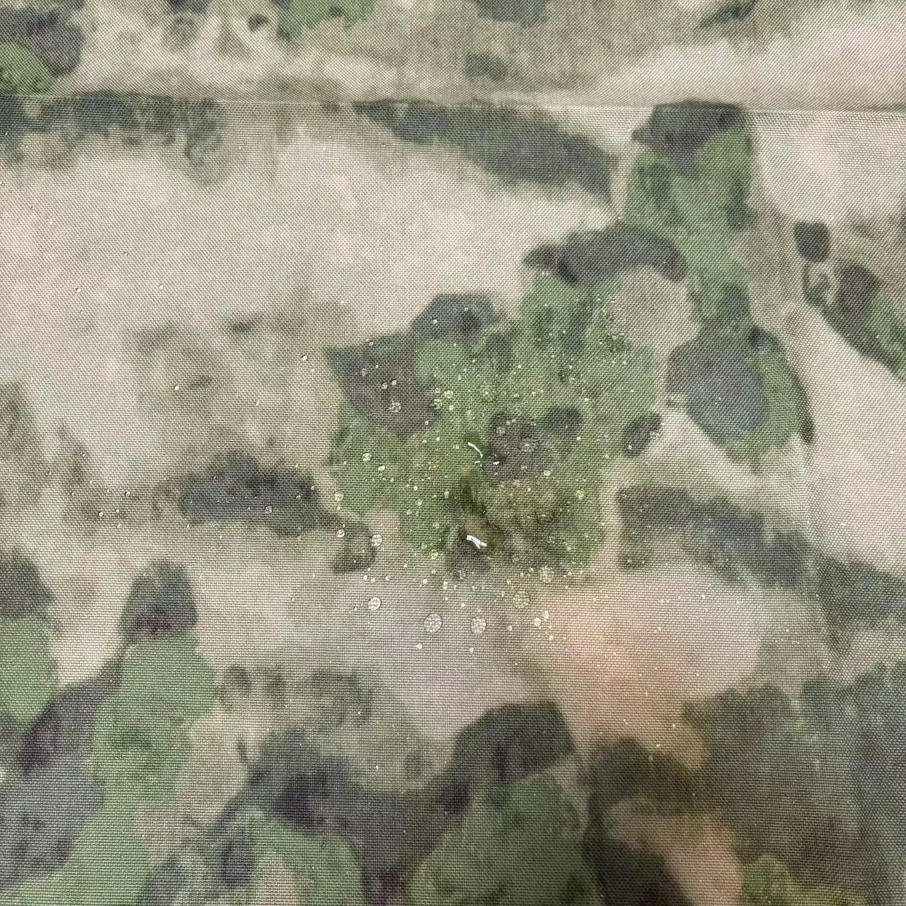 Tela táctica impermeable A-TACS FG 1000D poliéster camuflaje verde