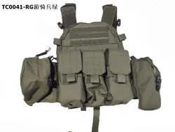 Chaleco táctico camuflaje protector multifunción ripstop MOLLE