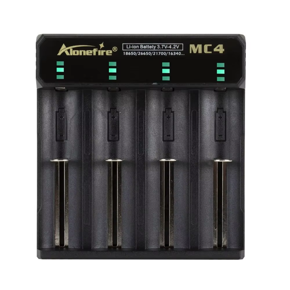 Cargador USB Li-Ion para baterías recargables de linterna frontal - imagen 3