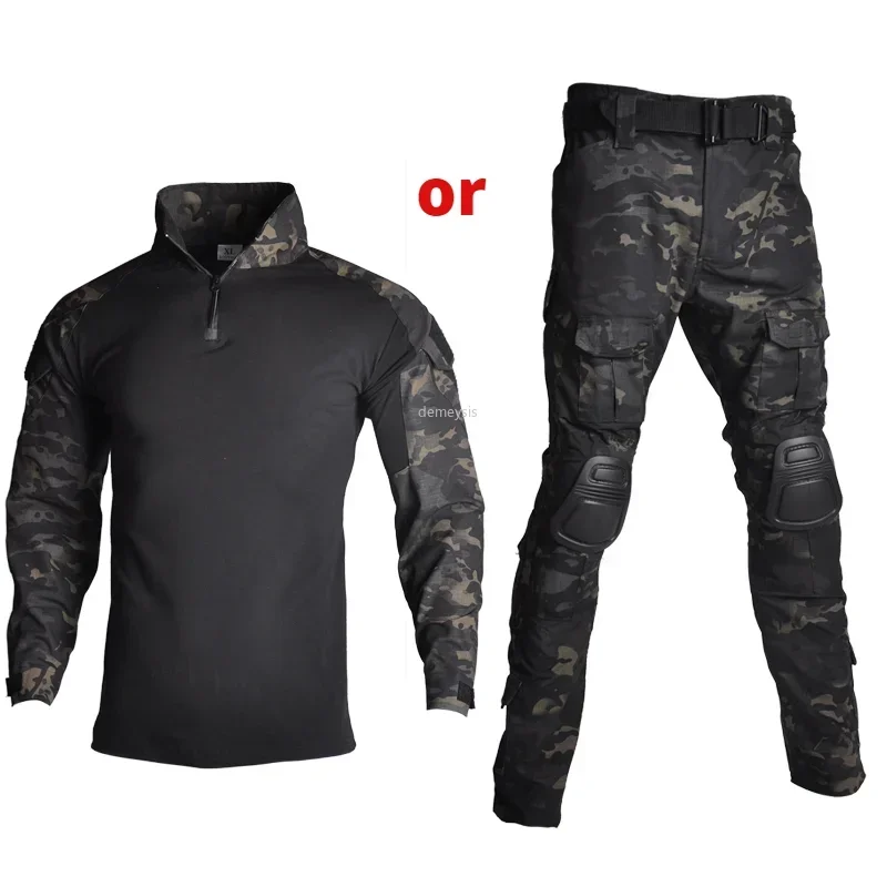 Uniforme táctico Paintball Airsoft camuflaje – camisa pantalón Cargo