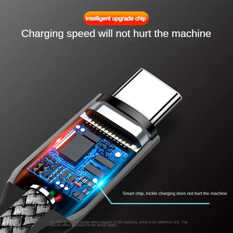 Cable USB-C de carga rápida PD para móvil y portátil - imagen 2