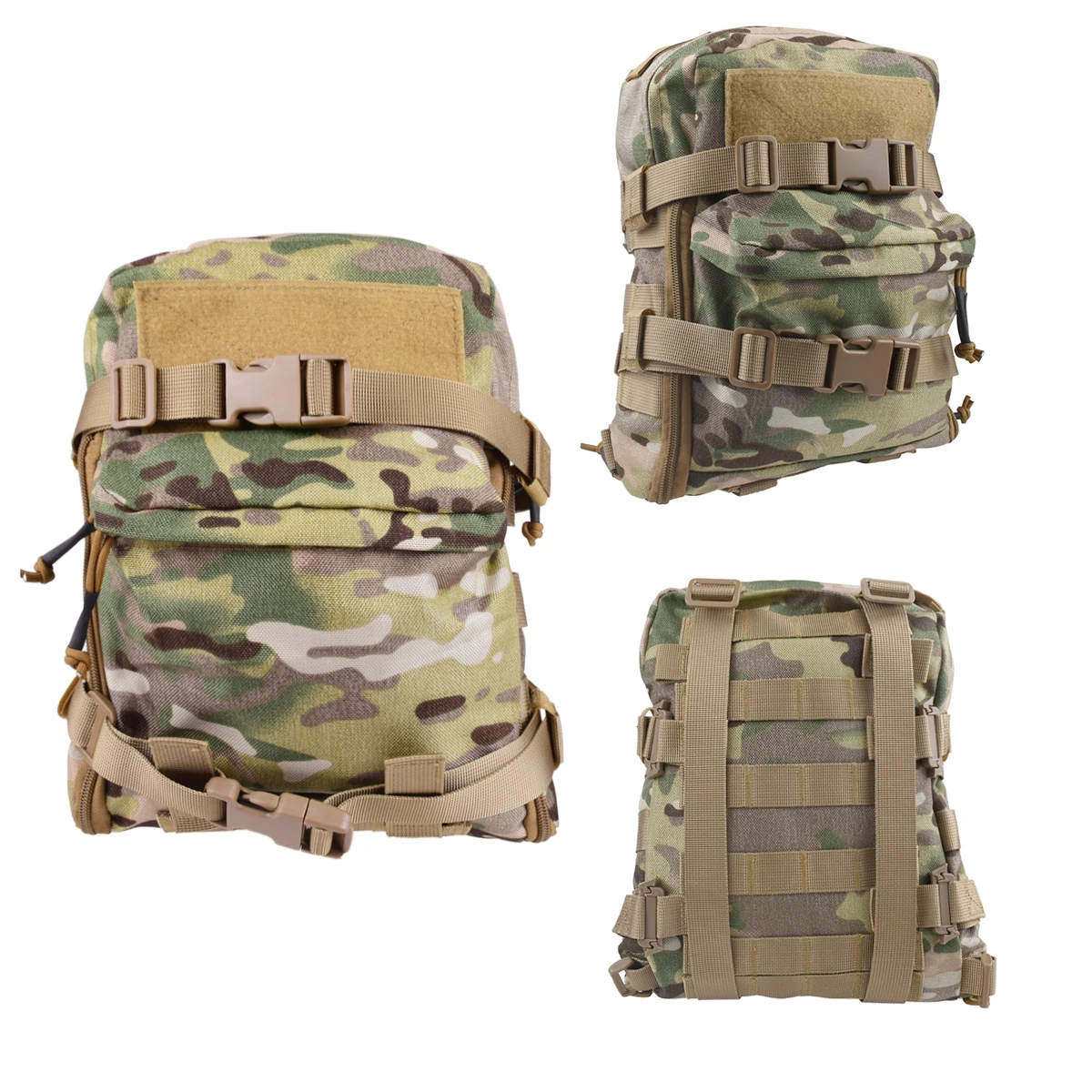 Mochila táctica de hidratación MOLLE impermeable ligera entrenamiento - imagen 5