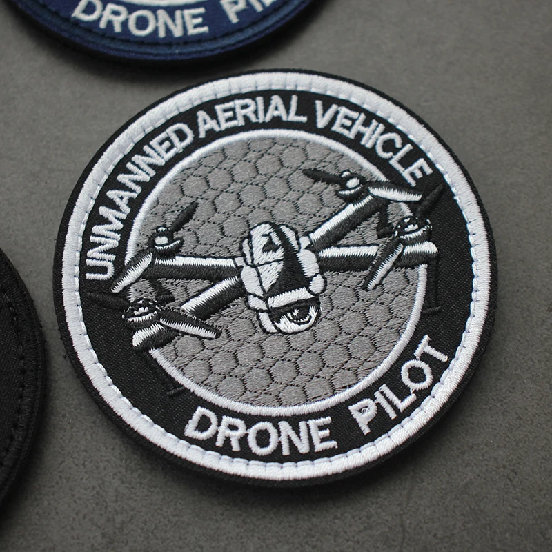 Parche táctico bordado piloto de dron – Insignia para ropa - imagen 2