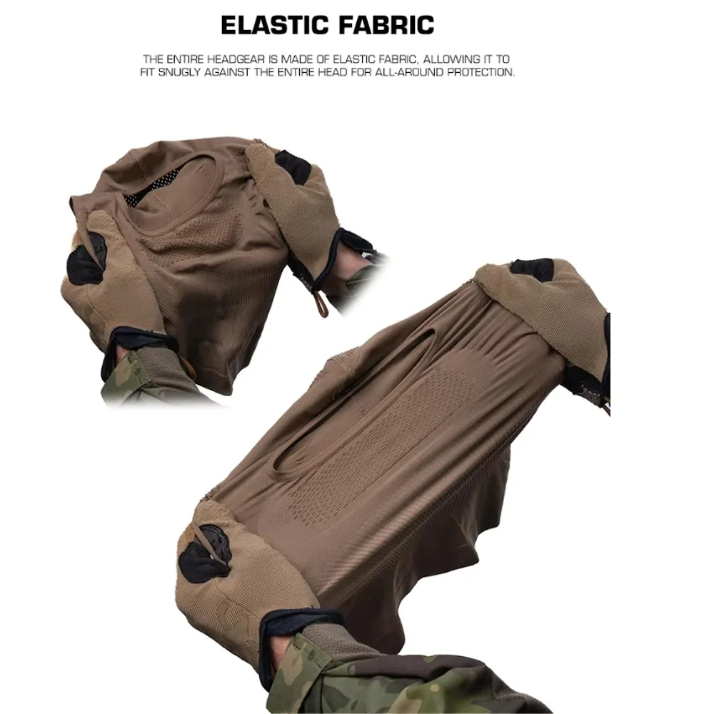 Máscara Facial Completa V1 con Malla Transpirable para Airsoft - imagen 2