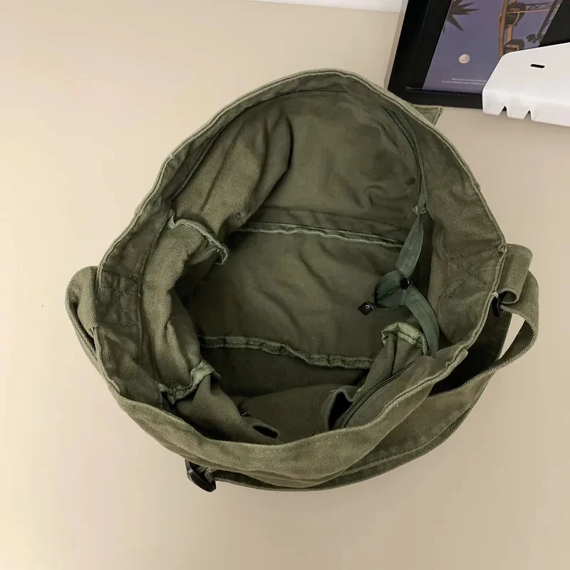 Bolso táctico de hombro lona lavada para herramientas de caza - imagen 4