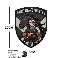 Parche bordado Pegaso Matsuda X Carryology para mochila exterior