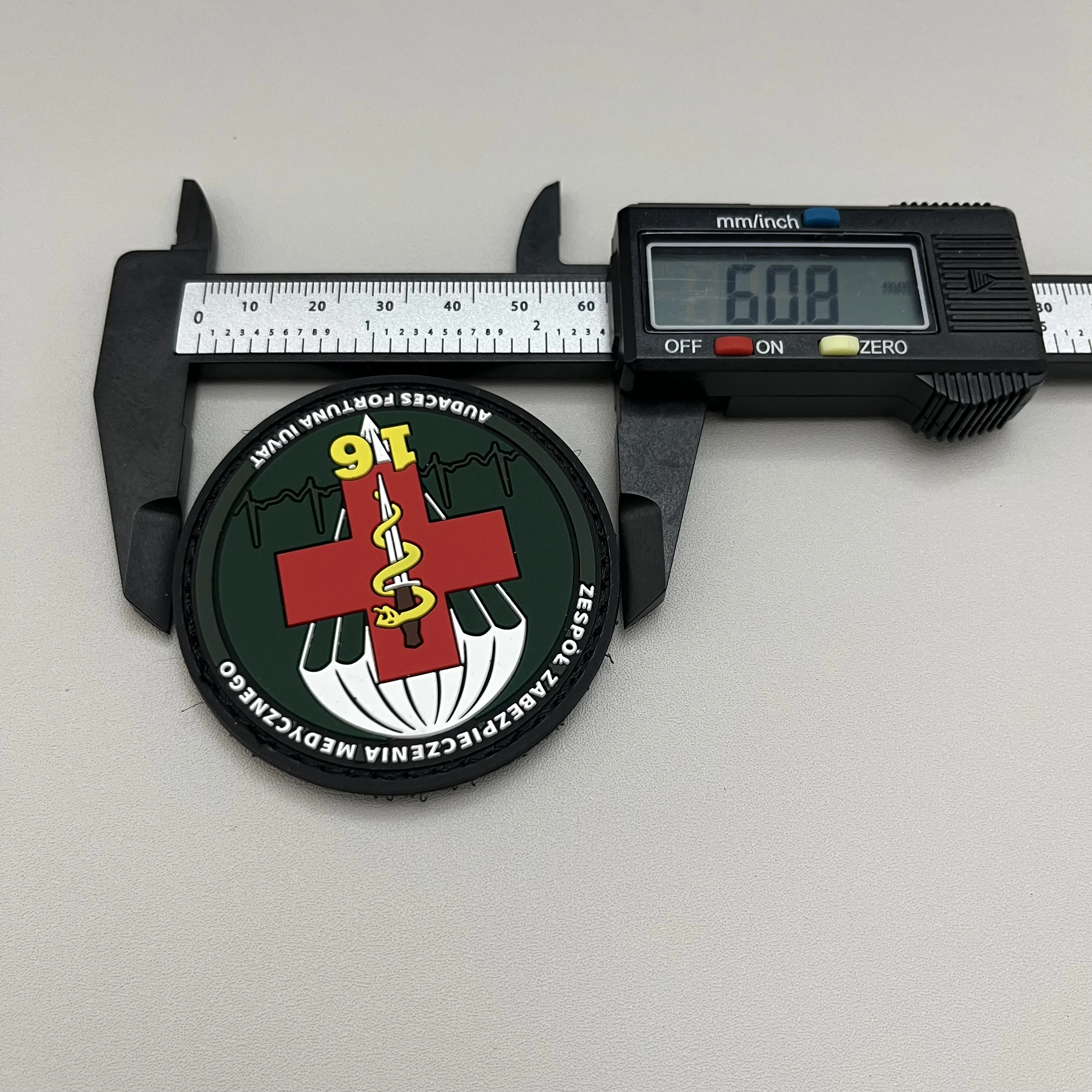 Parche PVC 3D de dibujos animados – para uniforme y accesorios