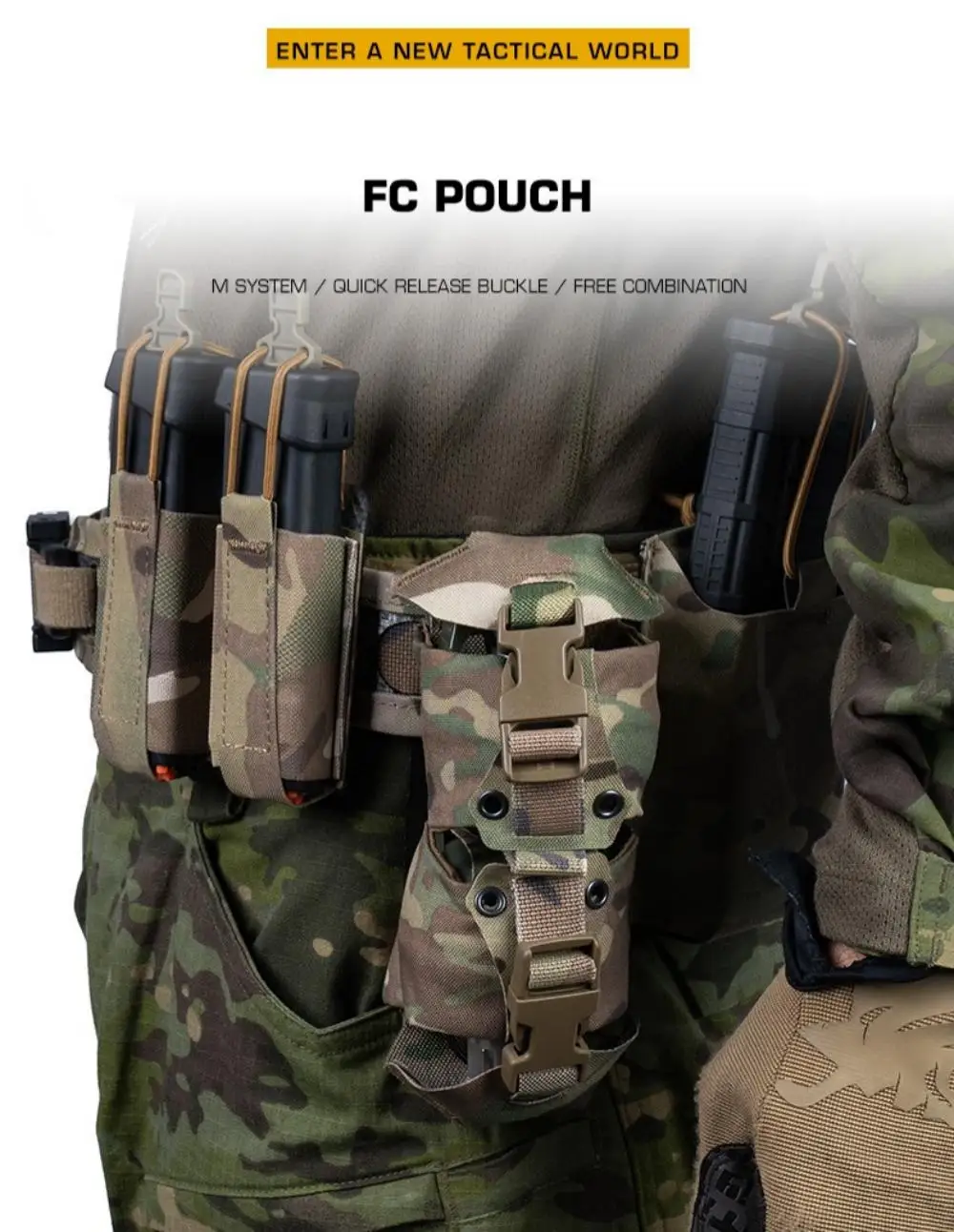 Bolsa POSEIDON DEFENSE FC para granadas y accesorios
