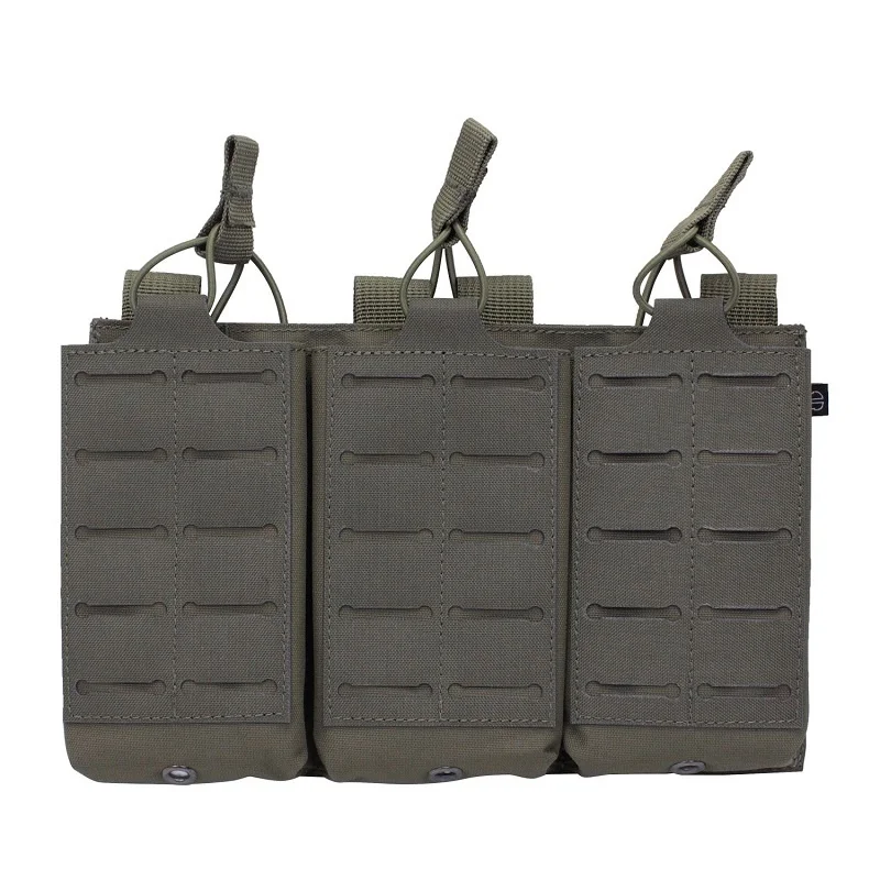 Bolsa táctica para cargadores rifle con corte láser MOLLE compacta