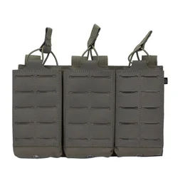 Bolsa táctica para cargadores rifle con corte láser MOLLE compacta