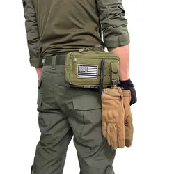 Bolsa táctica cintura MOLLE – Bolsillo multifuncional con hebilla