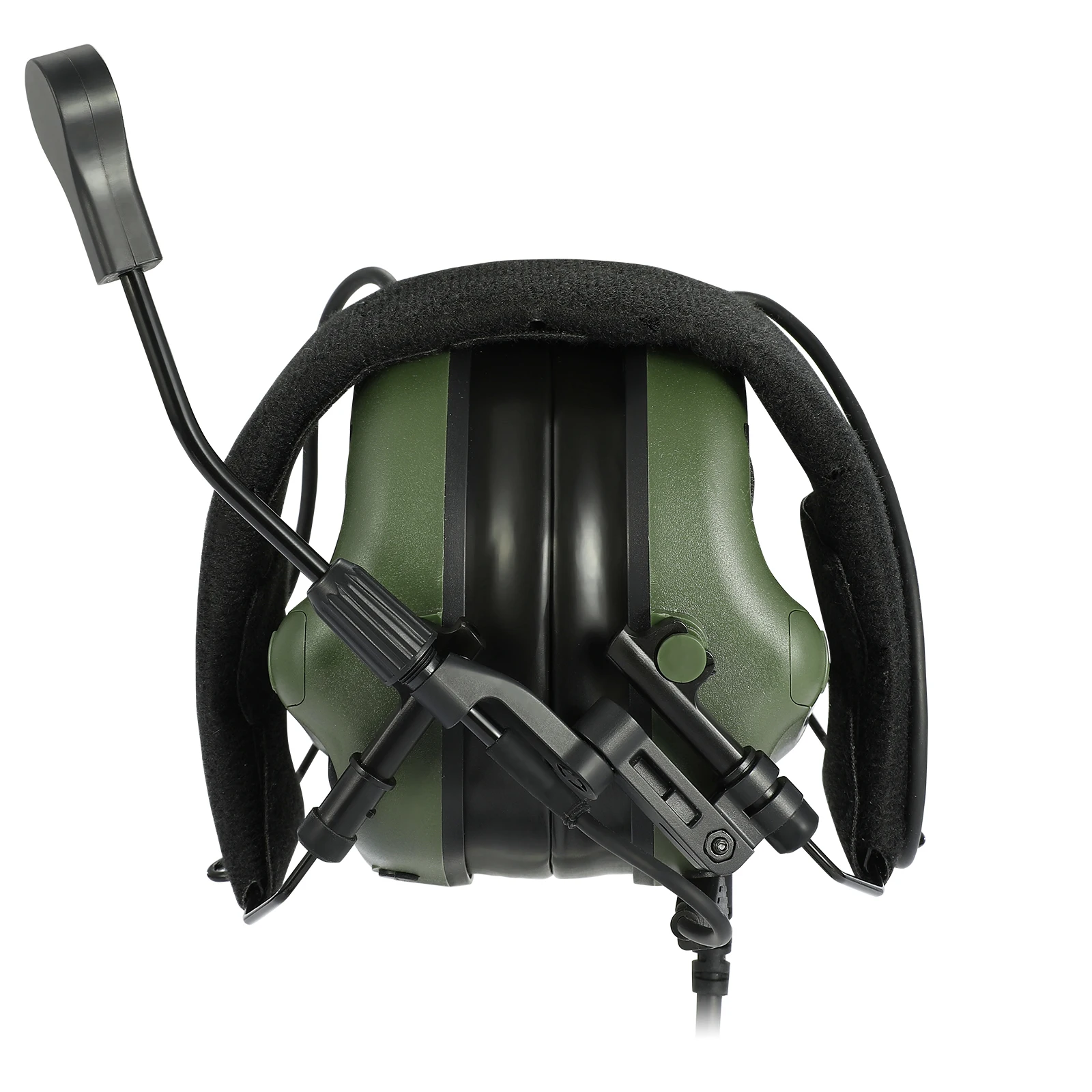 Auriculares plegados para transporte