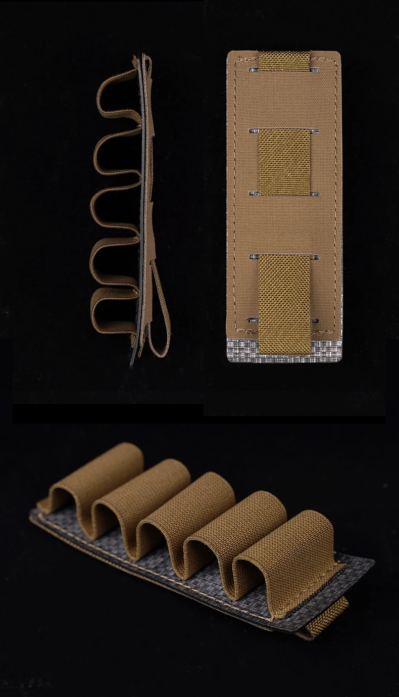 Sistema de fijación Molle del porta cartuchos