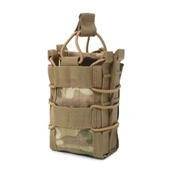 Portacargador MOLLE doble abierta para cargadores de fusil