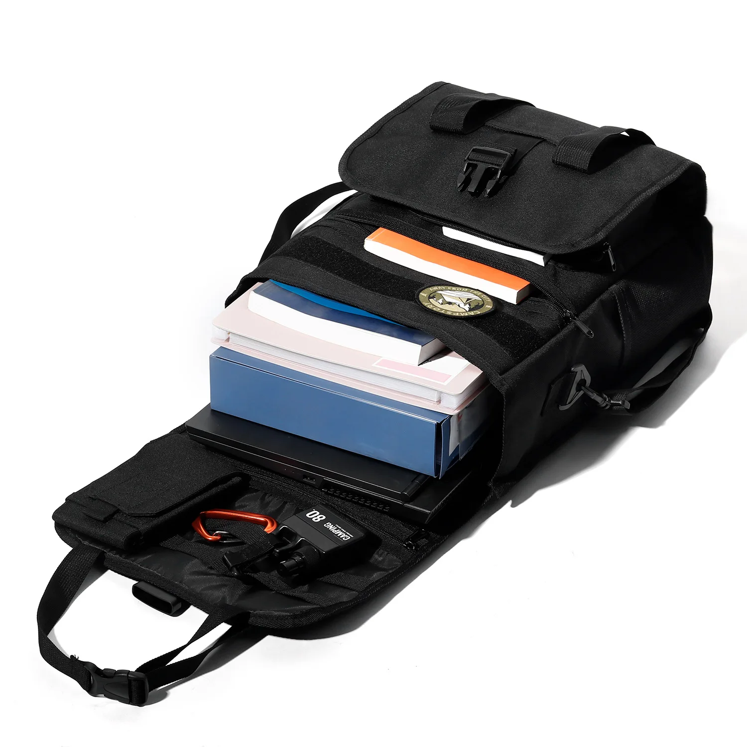 Bolsa táctica herramientas MOLLE plegable EDC portabotellas tiro - imagen 3