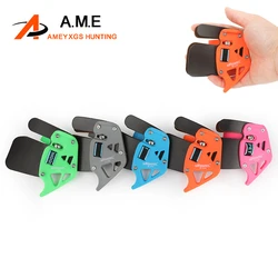 Protector de dedo para tiro con arco recurvo tradicional mano derecha