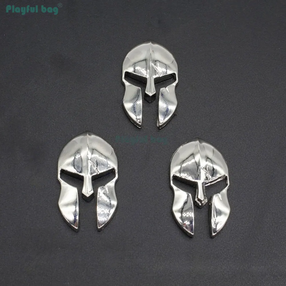 Pegatina Airsoft adhesiva espartana de metal para caza deportiva - imagen 2