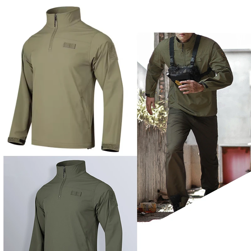 Sudadera táctica Emersongear Blue Label Gym Saltie con capucha - imagen 5