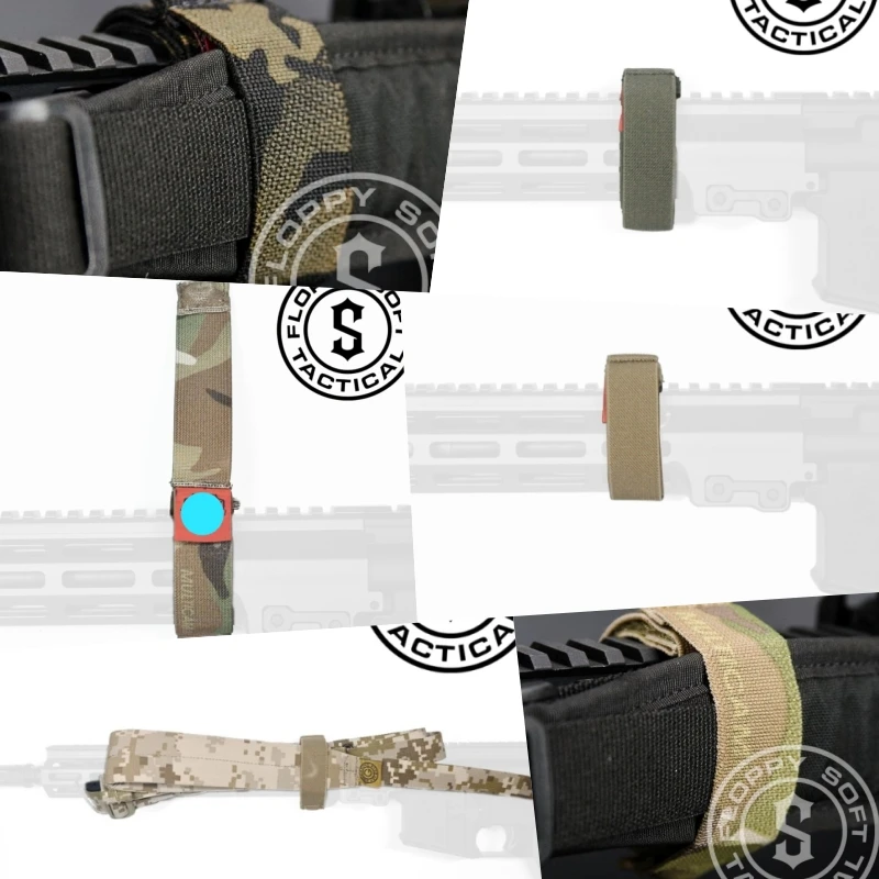 Cinturón organizador de cables con correas magnéticas M-LOK y MOLLE - imagen 3