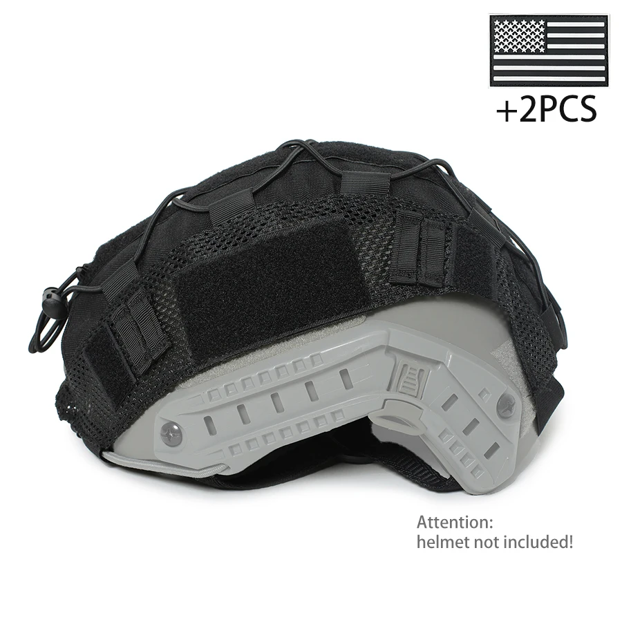 Funda casco FAST táctica de nailon con correa de sujeción - imagen 5