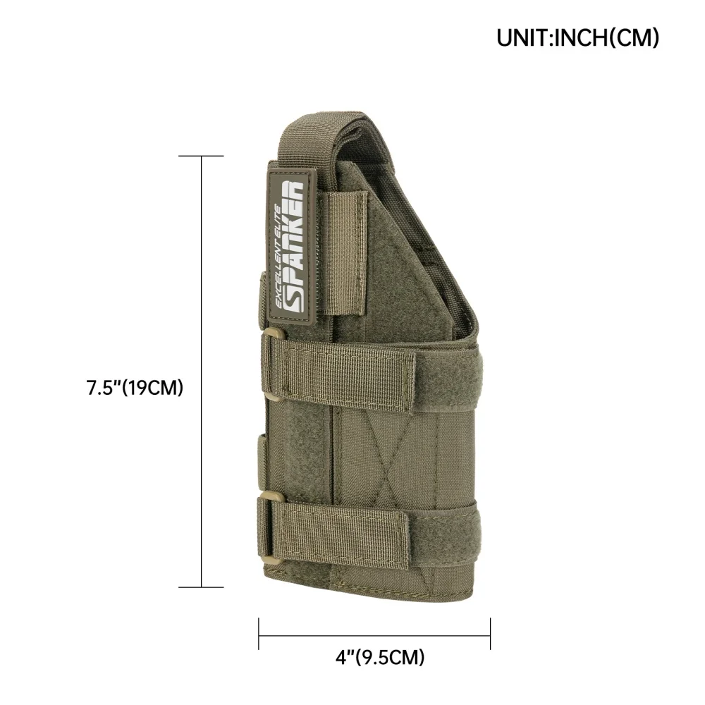 Funda tácticavista frontal