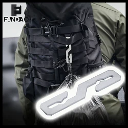 Ganchos tácticos de metal MOLLE para mochila Airsoft y senderismo