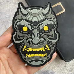 Parche velcro máscara samurai Hannya – Táctico militar